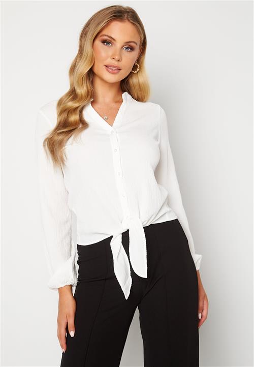 Happy Holly Lina knot blouse