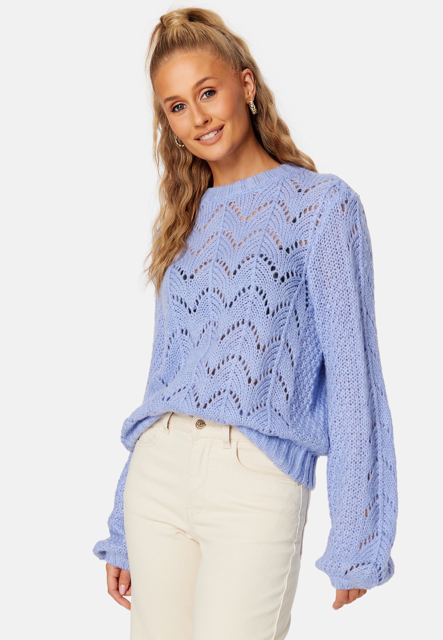 VILA Sultan Knit O-Neck L/S Top