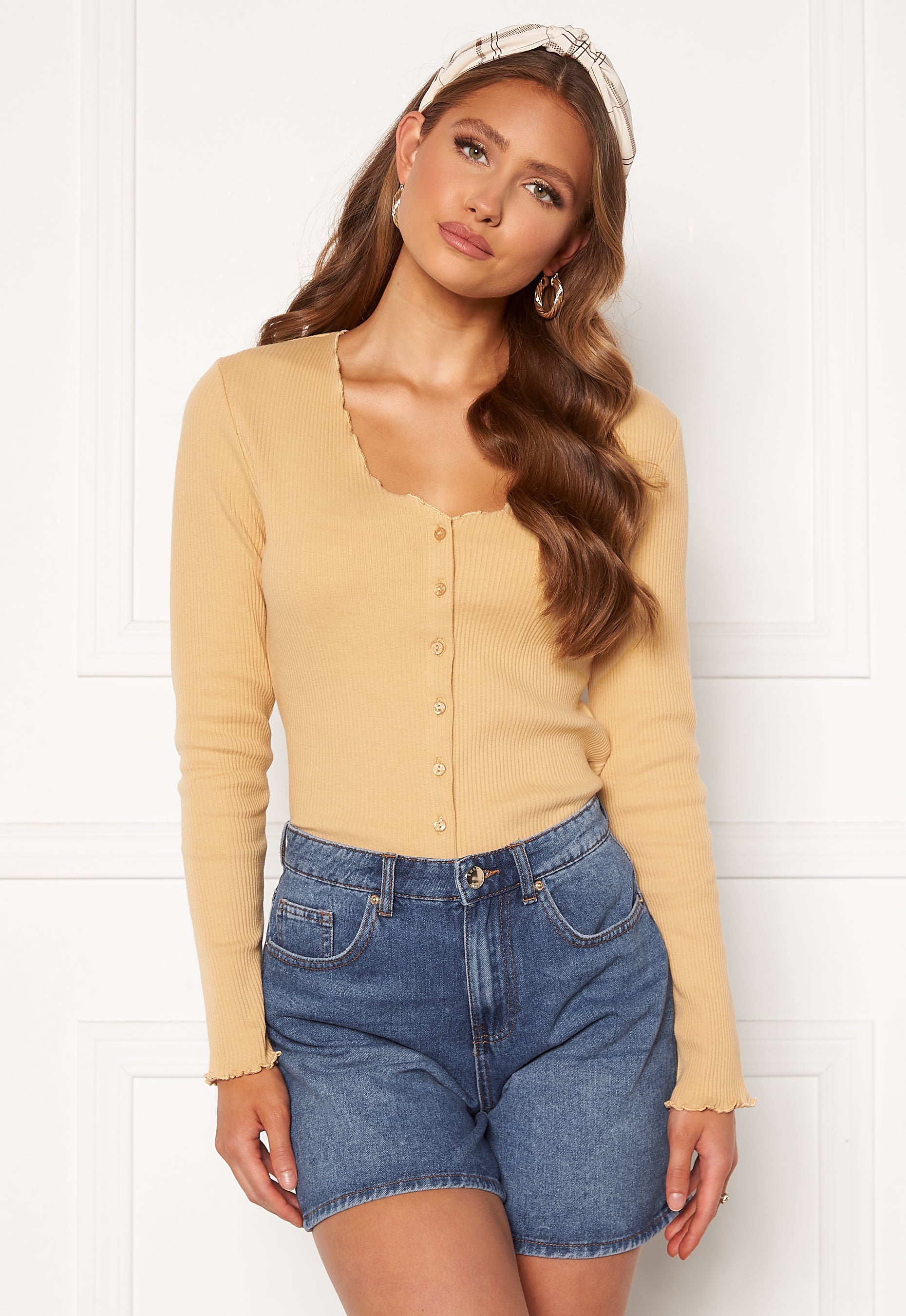 Pieces Nukisa LS Cardigan