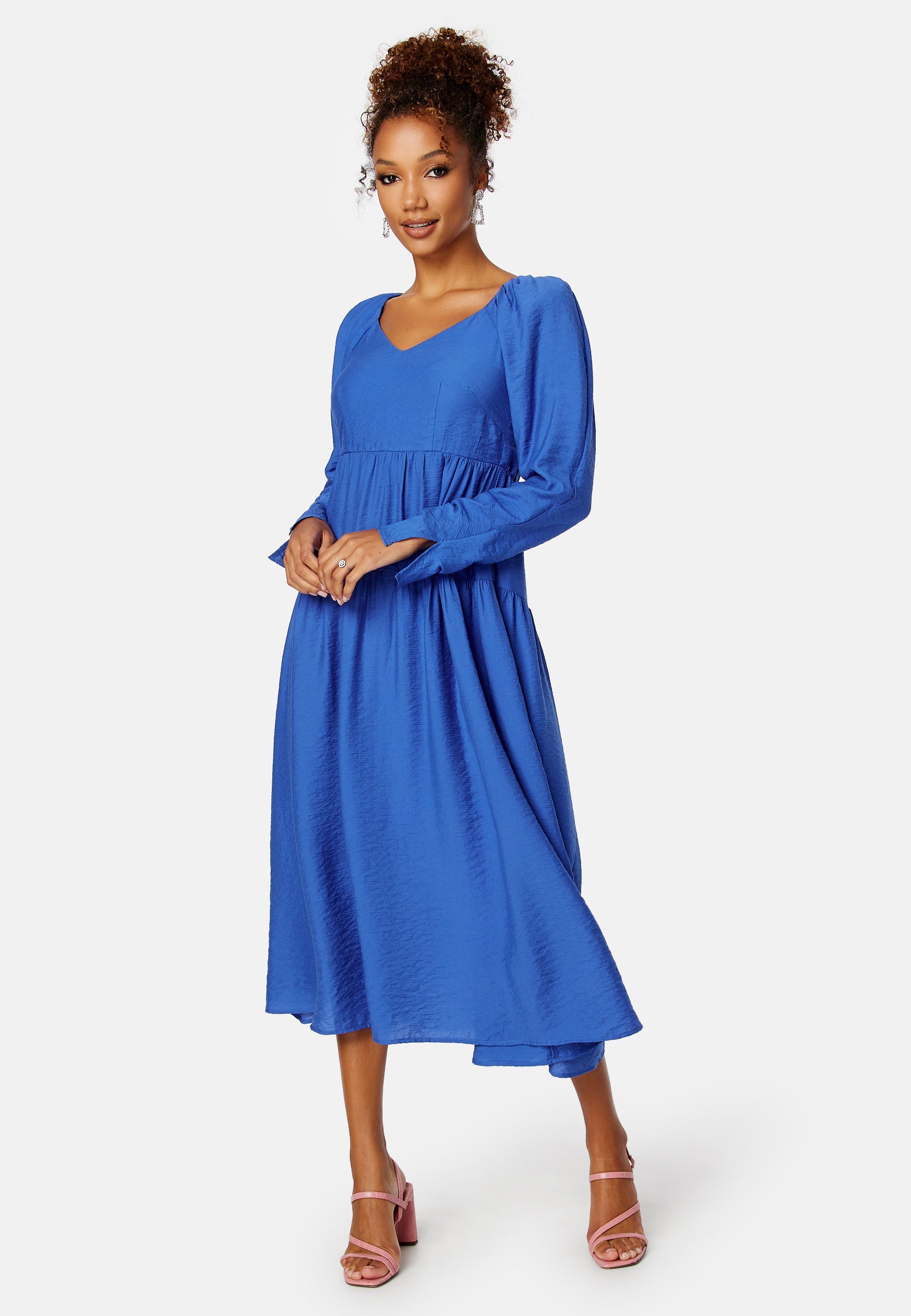 YAS Daza 7/8 Midi Dress