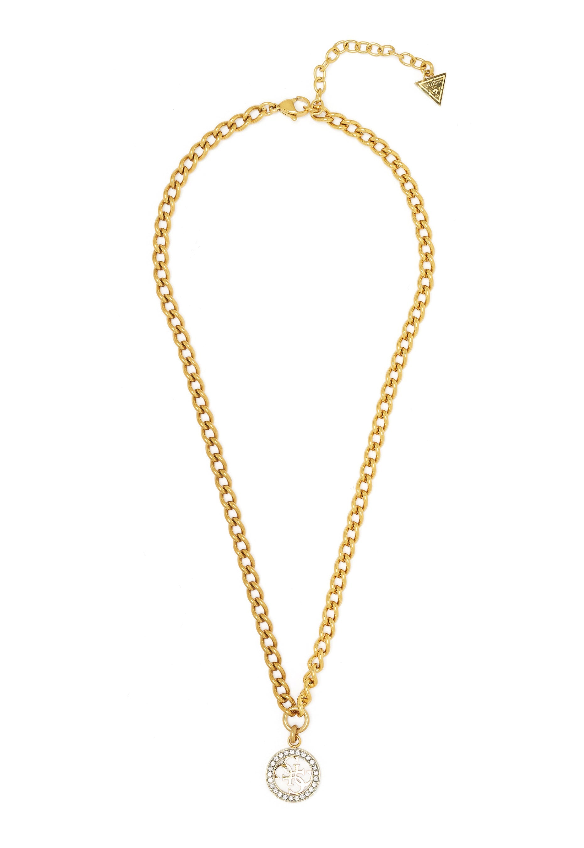 Guess Coin Charm Necklace