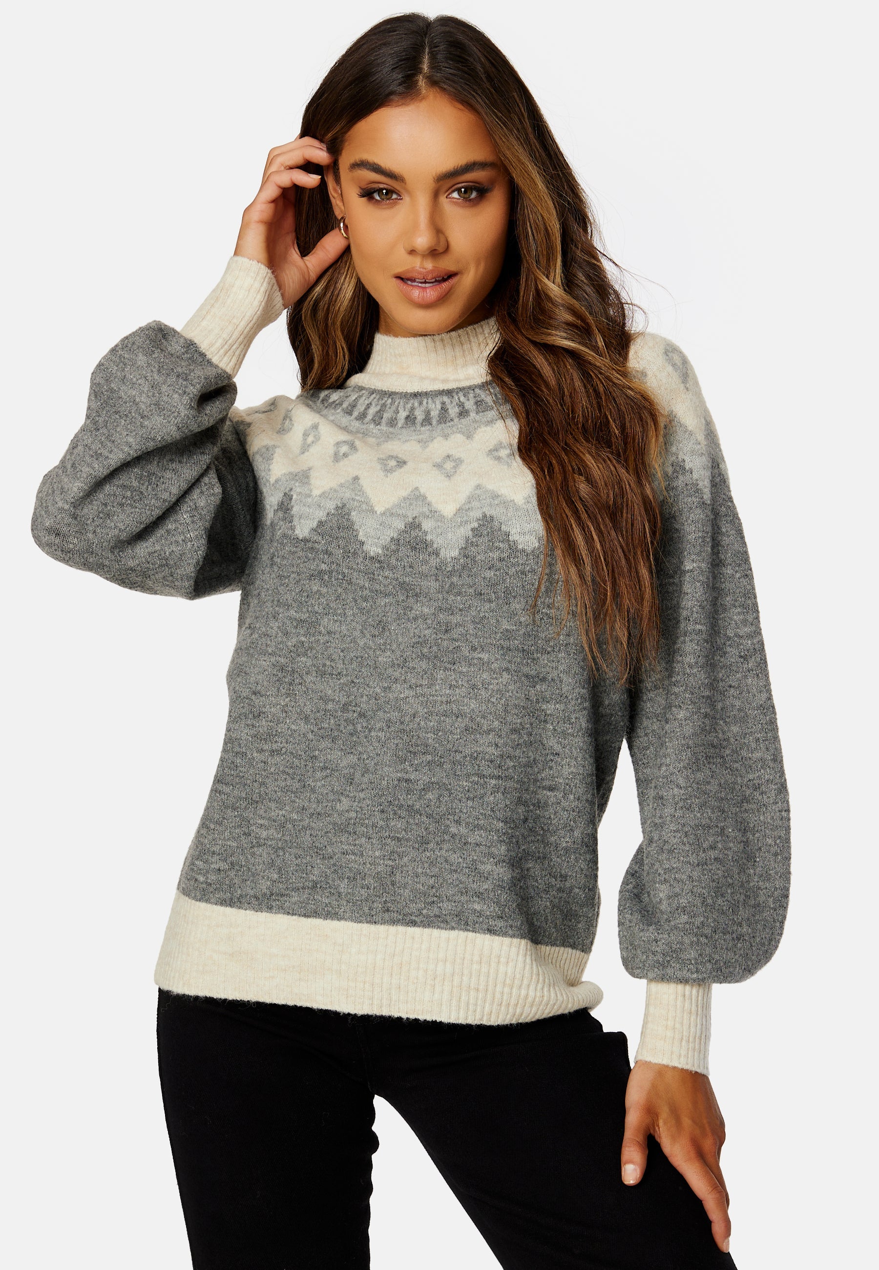 VERO MODA Simone LS Nordic Blouse