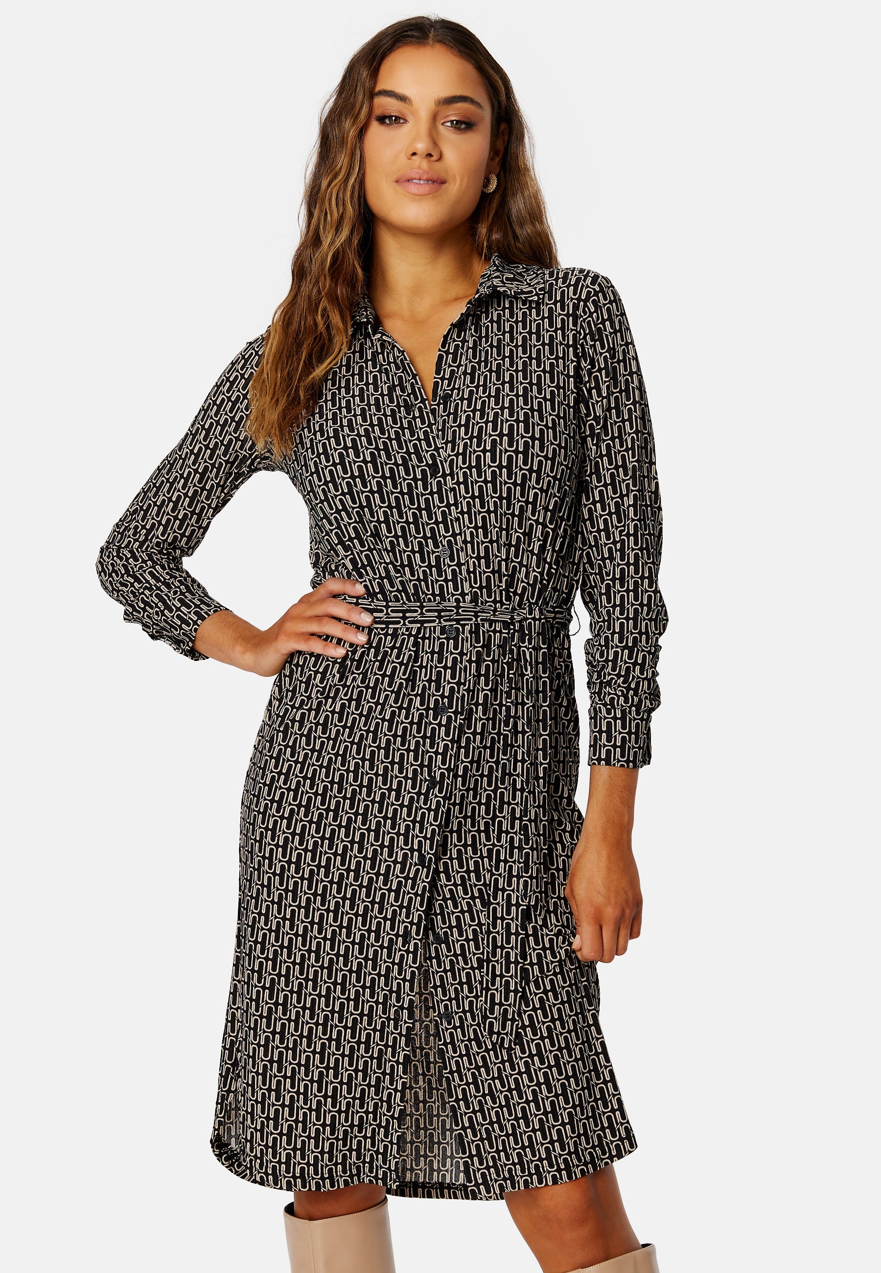 JDY Svan Bryce L/S Shirt Dress
