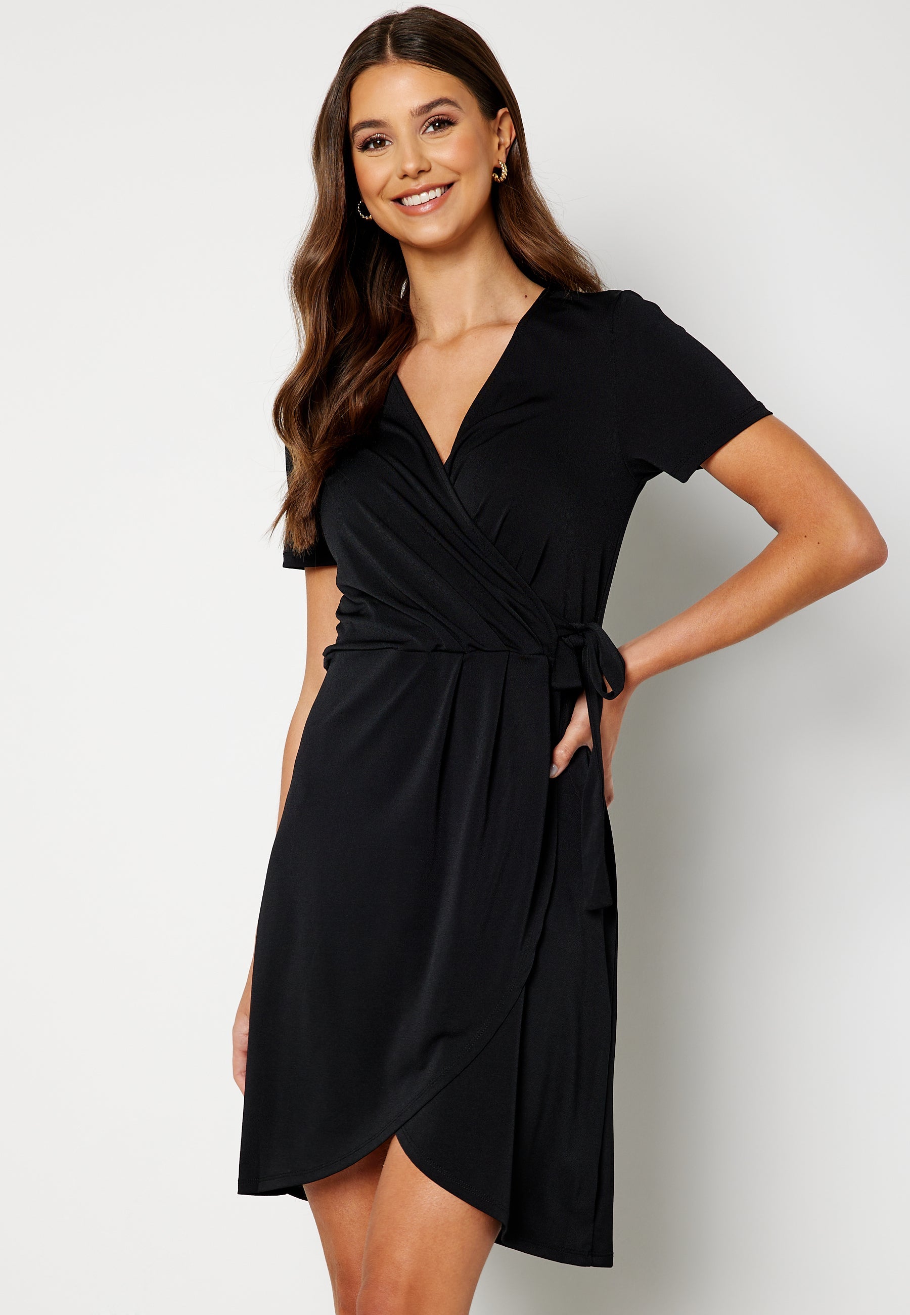 VILA Nayeli Knee Wrap Dress