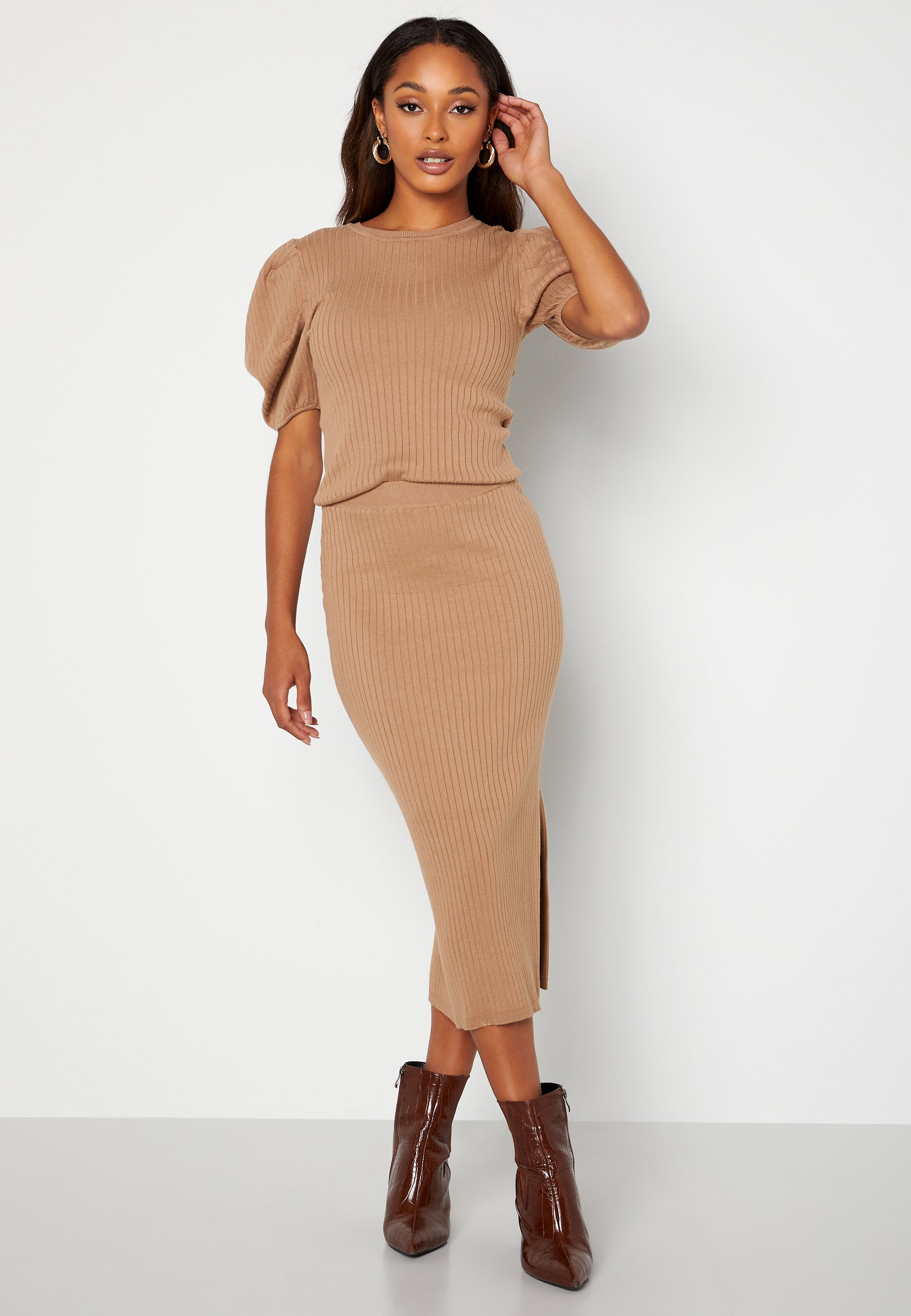 BUBBLEROOM Linnelle knitted skirt