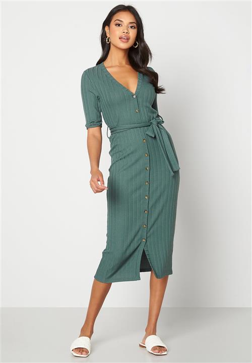 Happy Holly Sandie rib dress