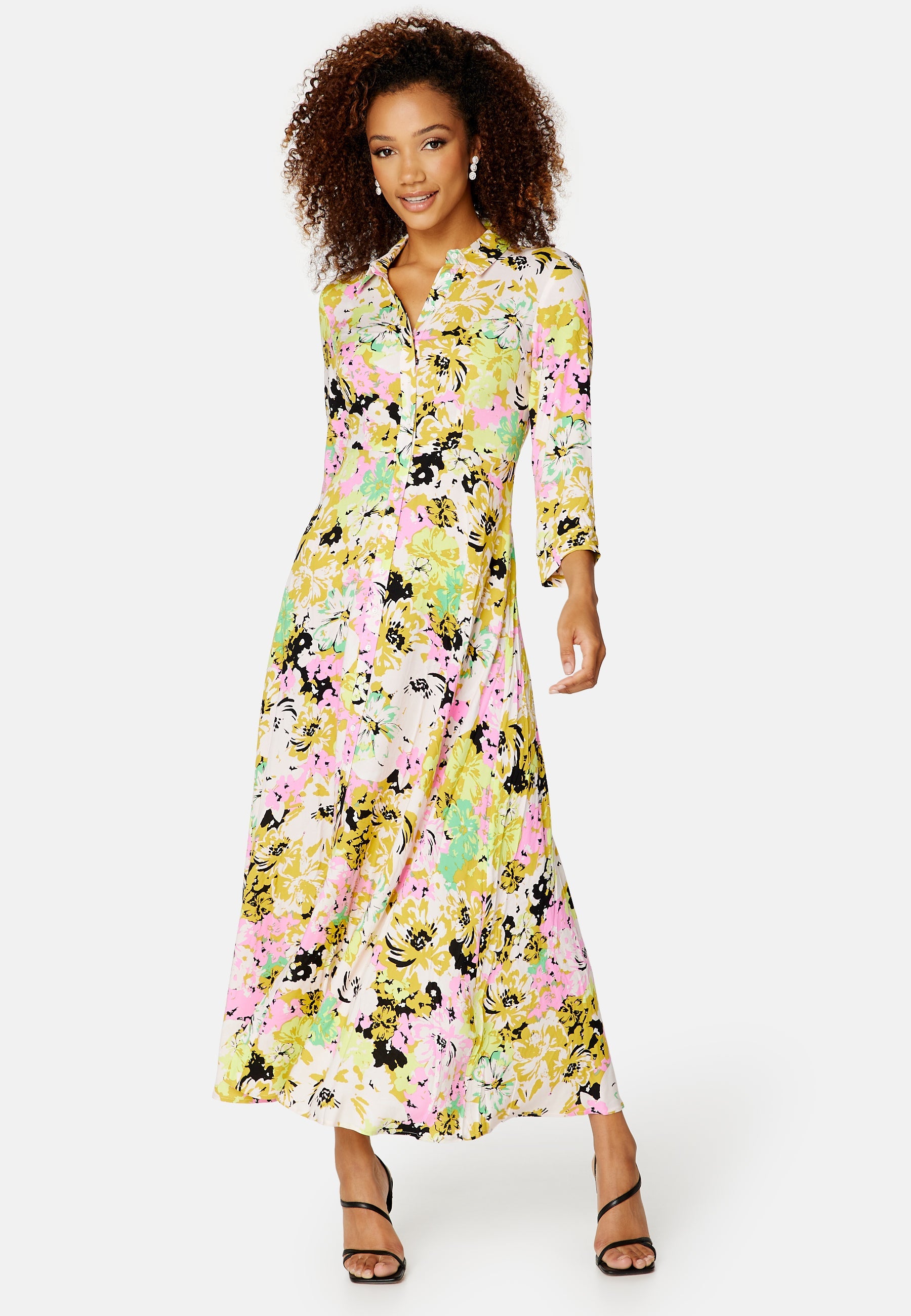 YAS Savanna 3/4 Long Shirt Dress