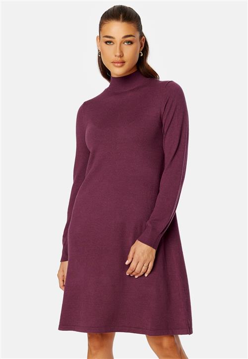 Pieces Jalina LS T-Neck Knit Dress