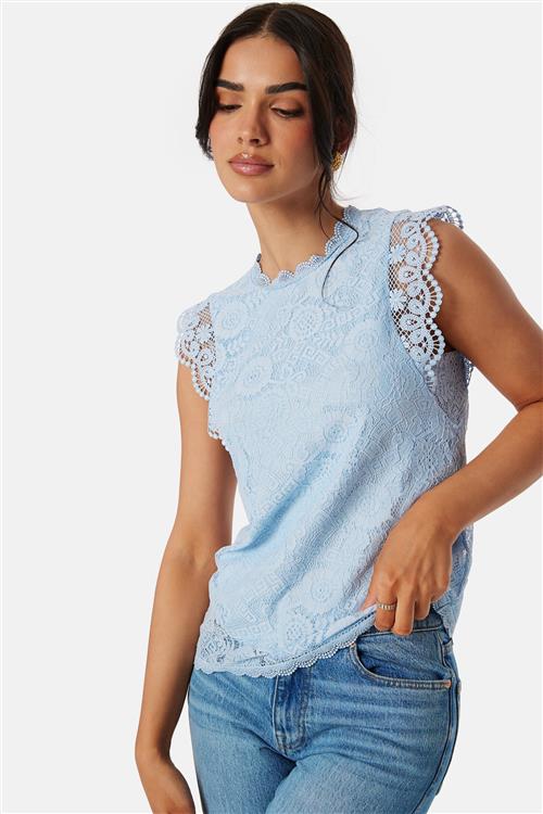 Pieces Pcolline SL Lace Top
