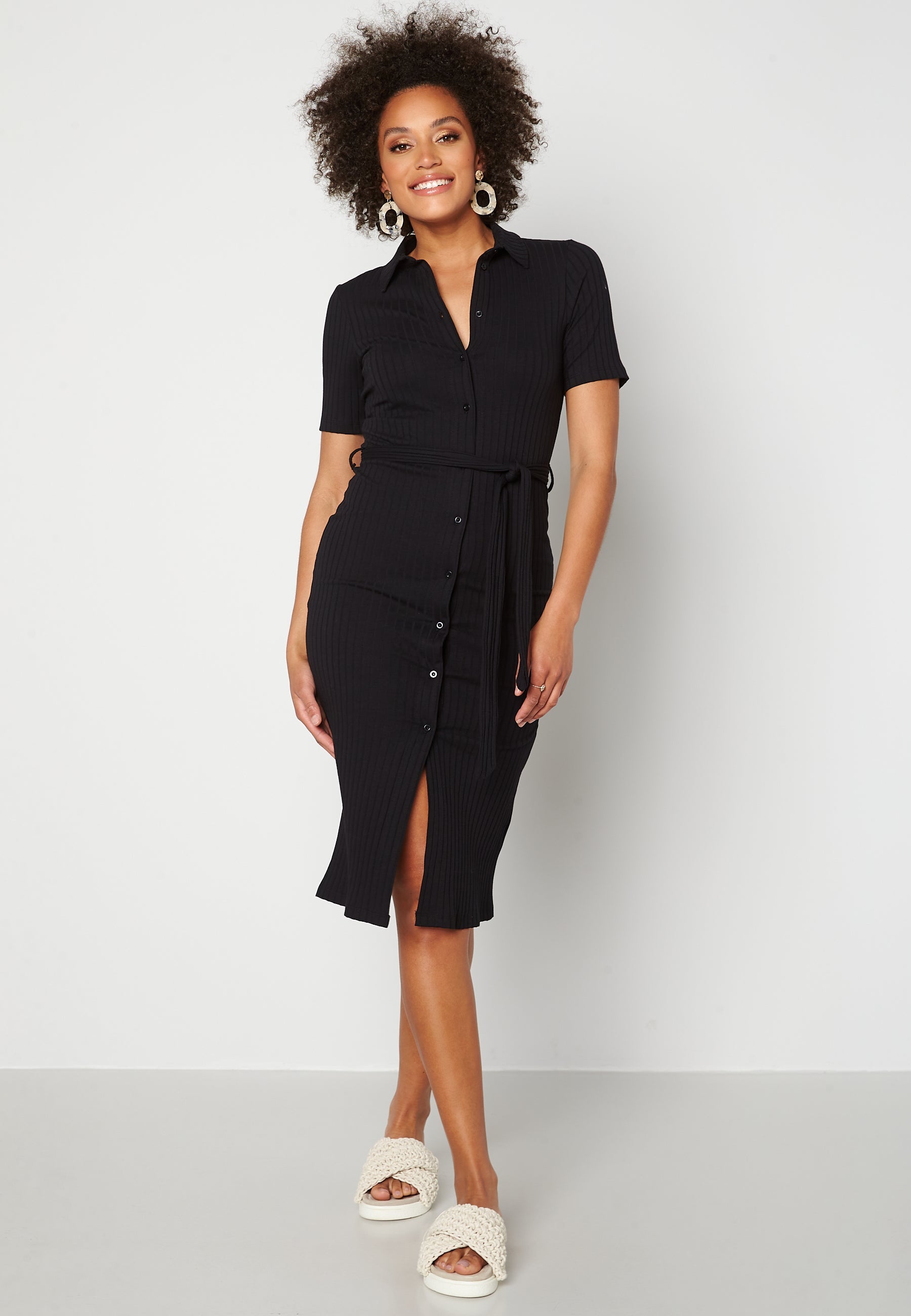 Pieces Tiana SS Midi Dress
