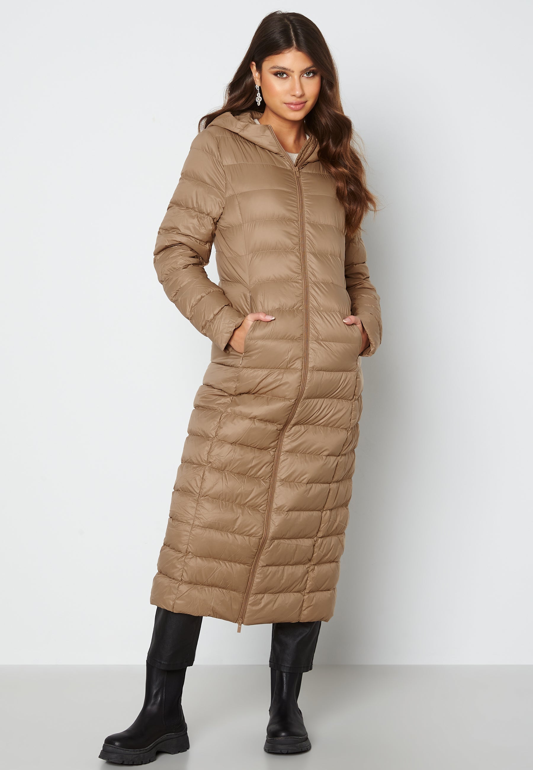 VILA Manya New Long Light Down Jacket