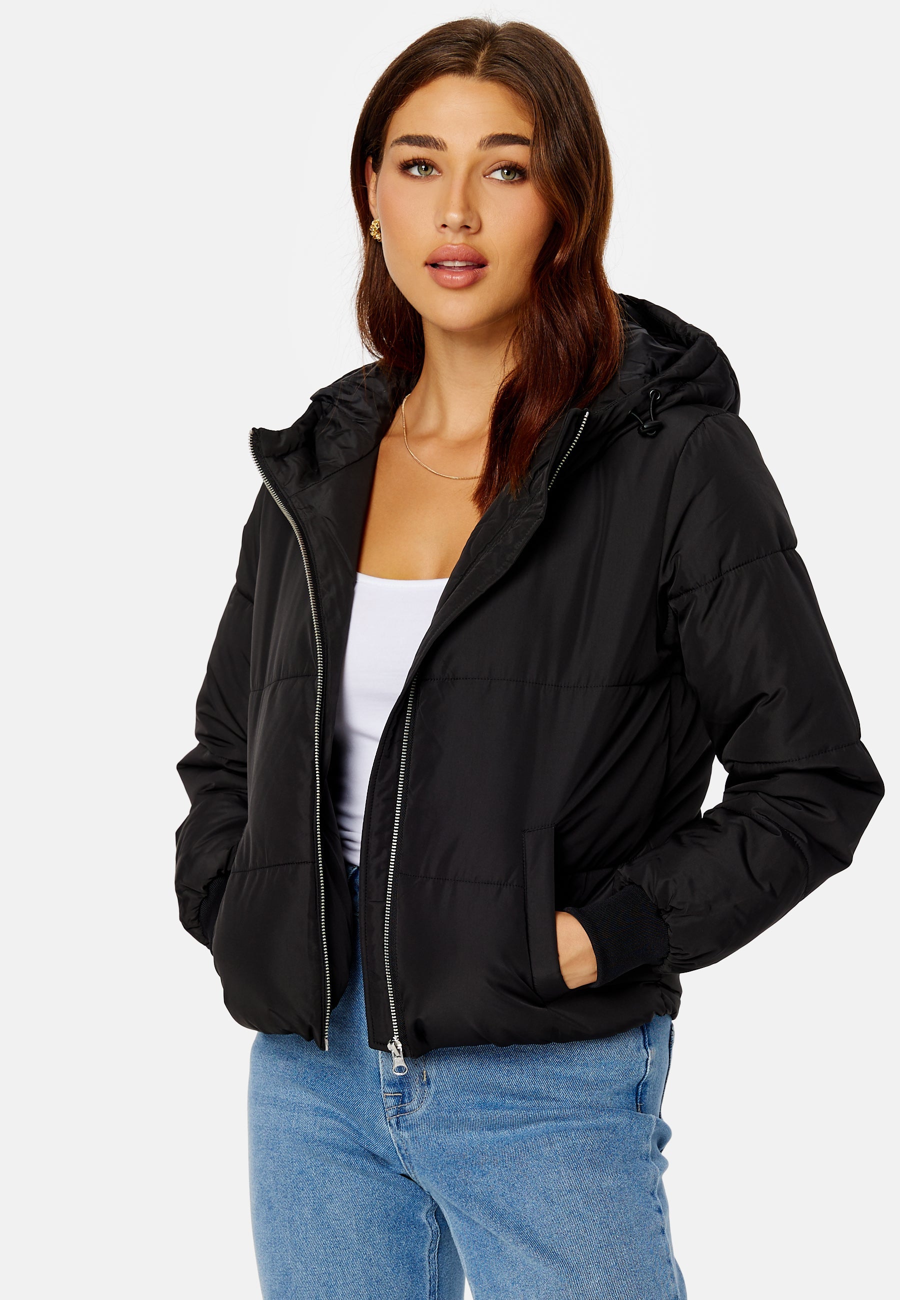 JDY New Erica Short Hood Jacket
