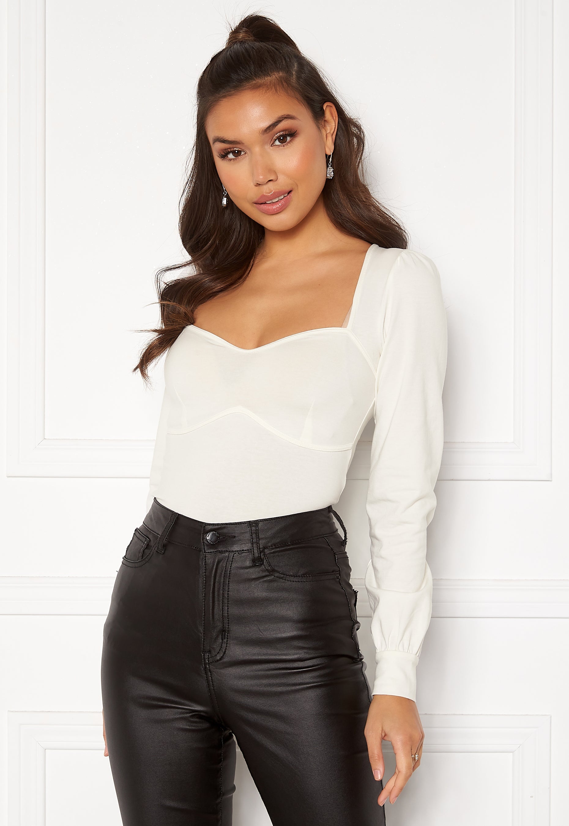 Chiara Forthi Belissa puff sleeve top