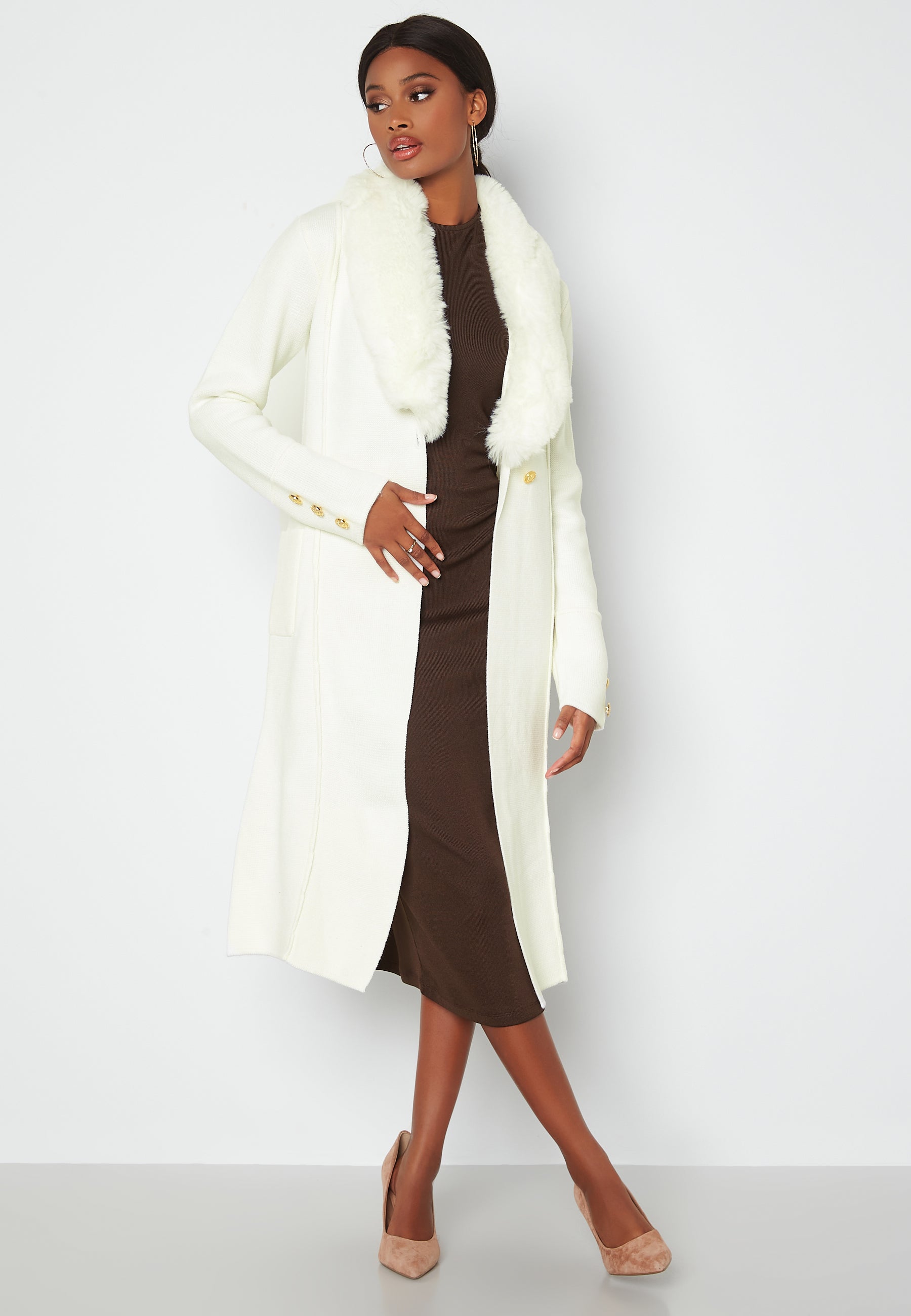 Chiara Forthi Ivy long knittted coat