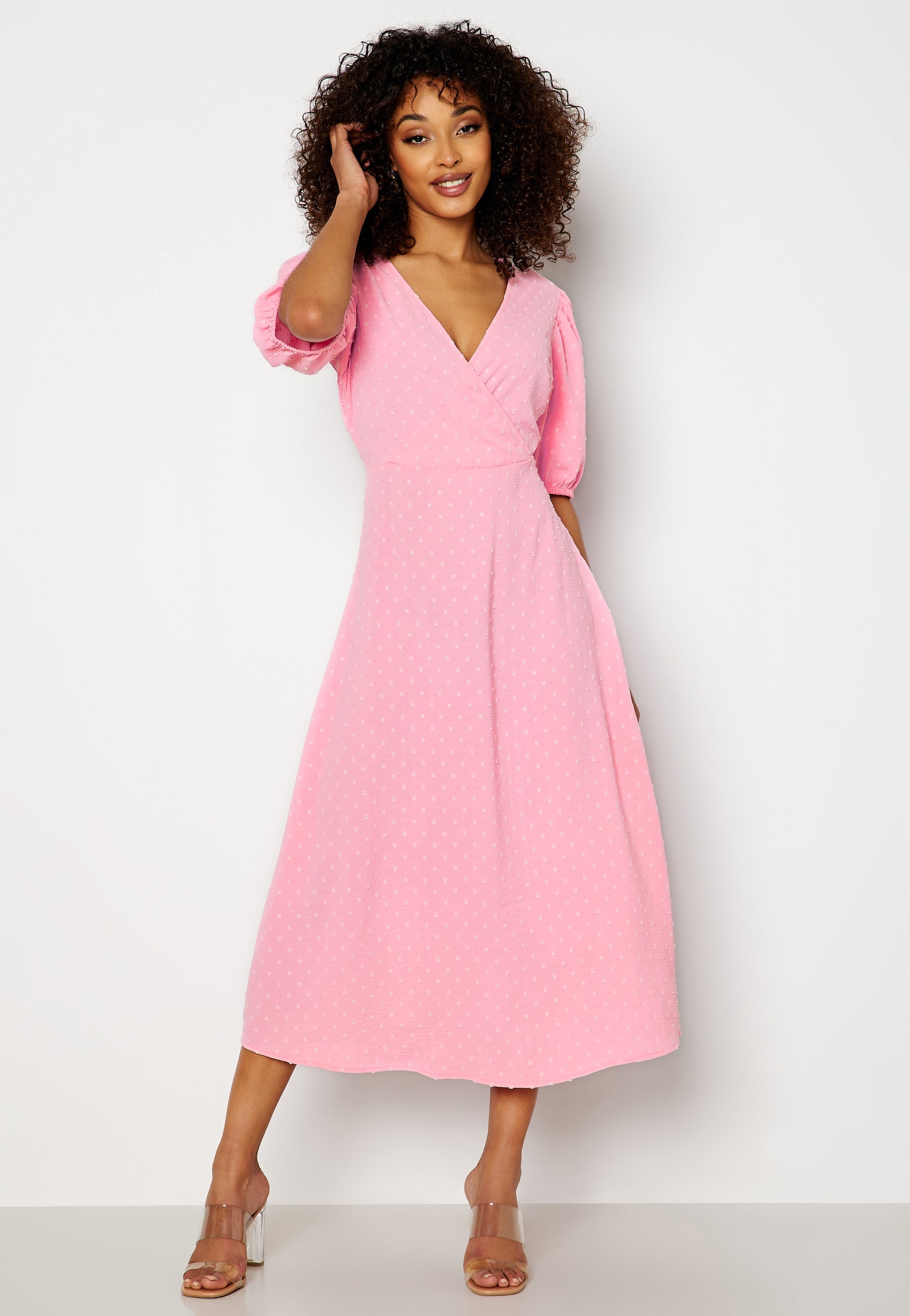 Pieces Vivi SS Midi Dress