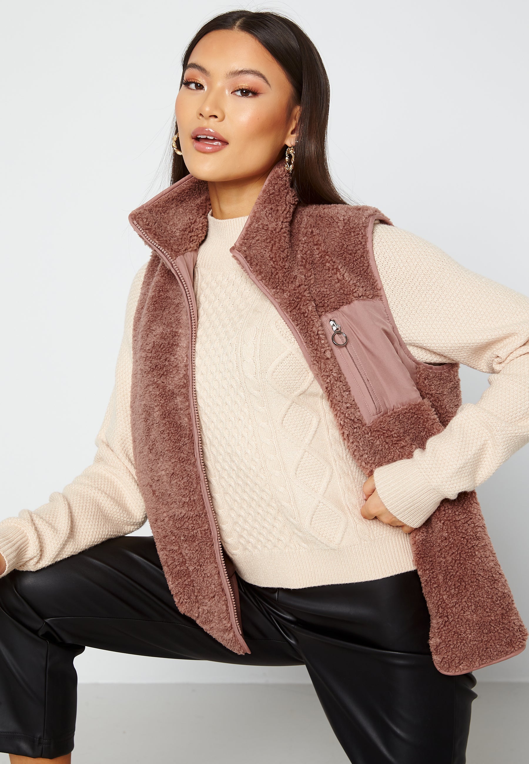 ONLY Ellen Teddy Waistcoat