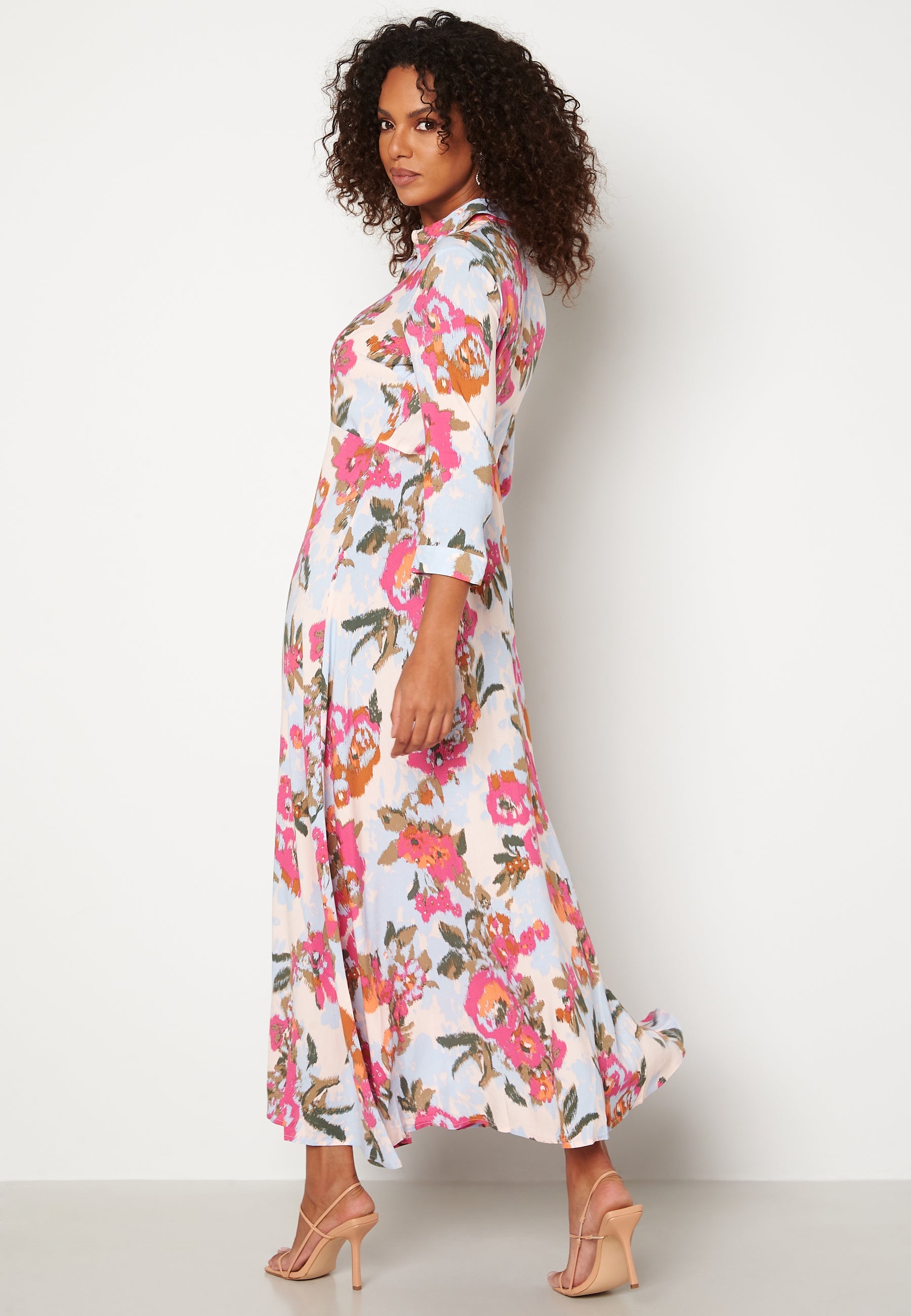 YAS Yassavanna Long Shirt Dress