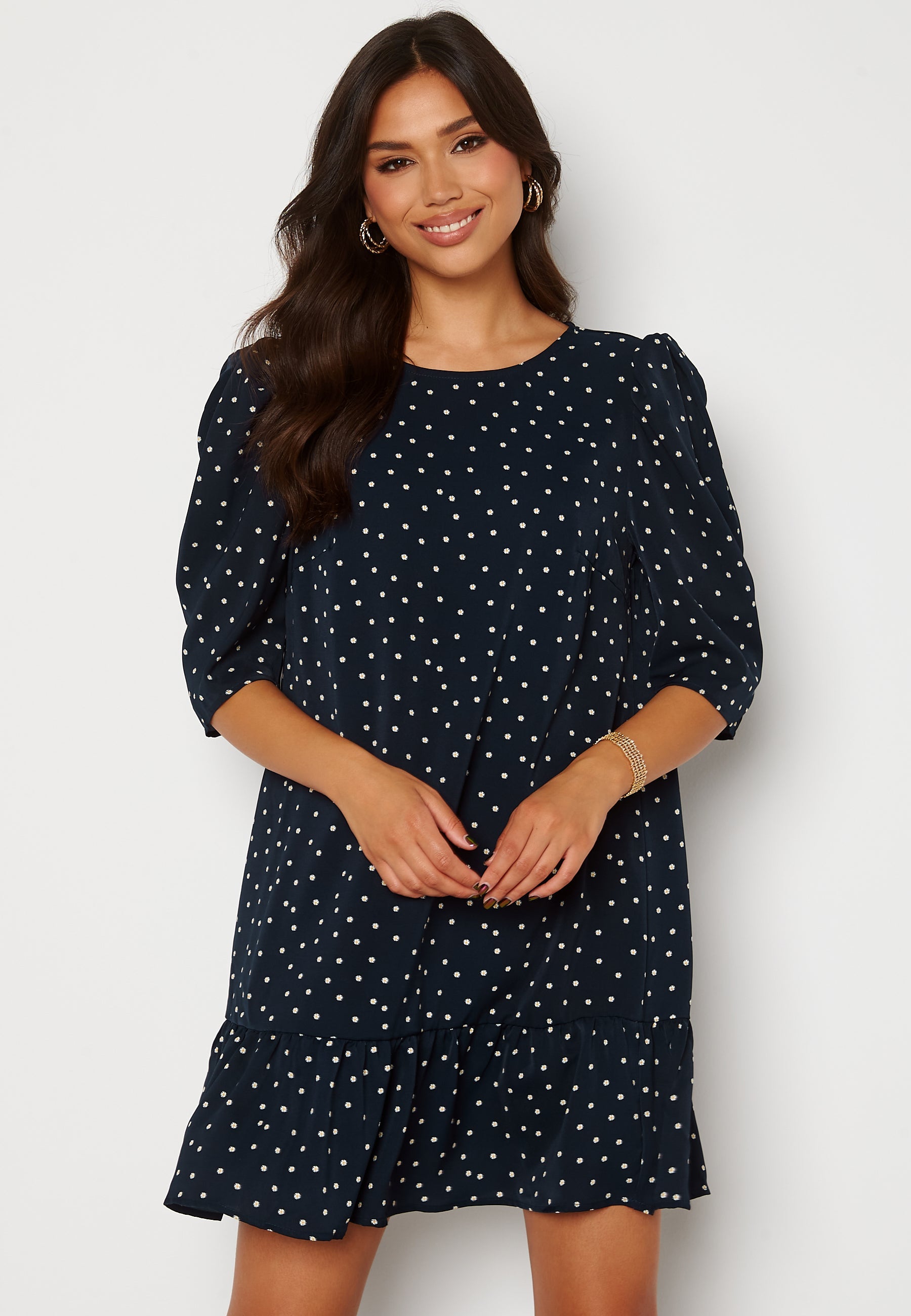 AX Paris Daisy Frill Hem Shift Dress