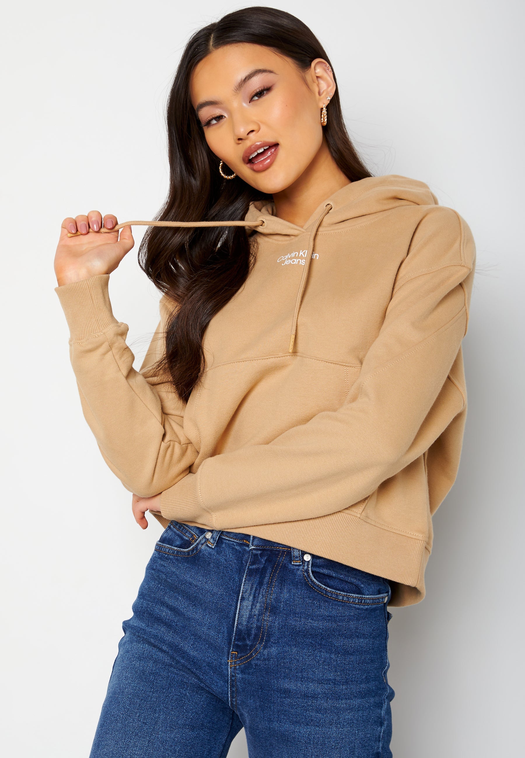 Calvin Klein Jeans Stacked Logo Hoddie