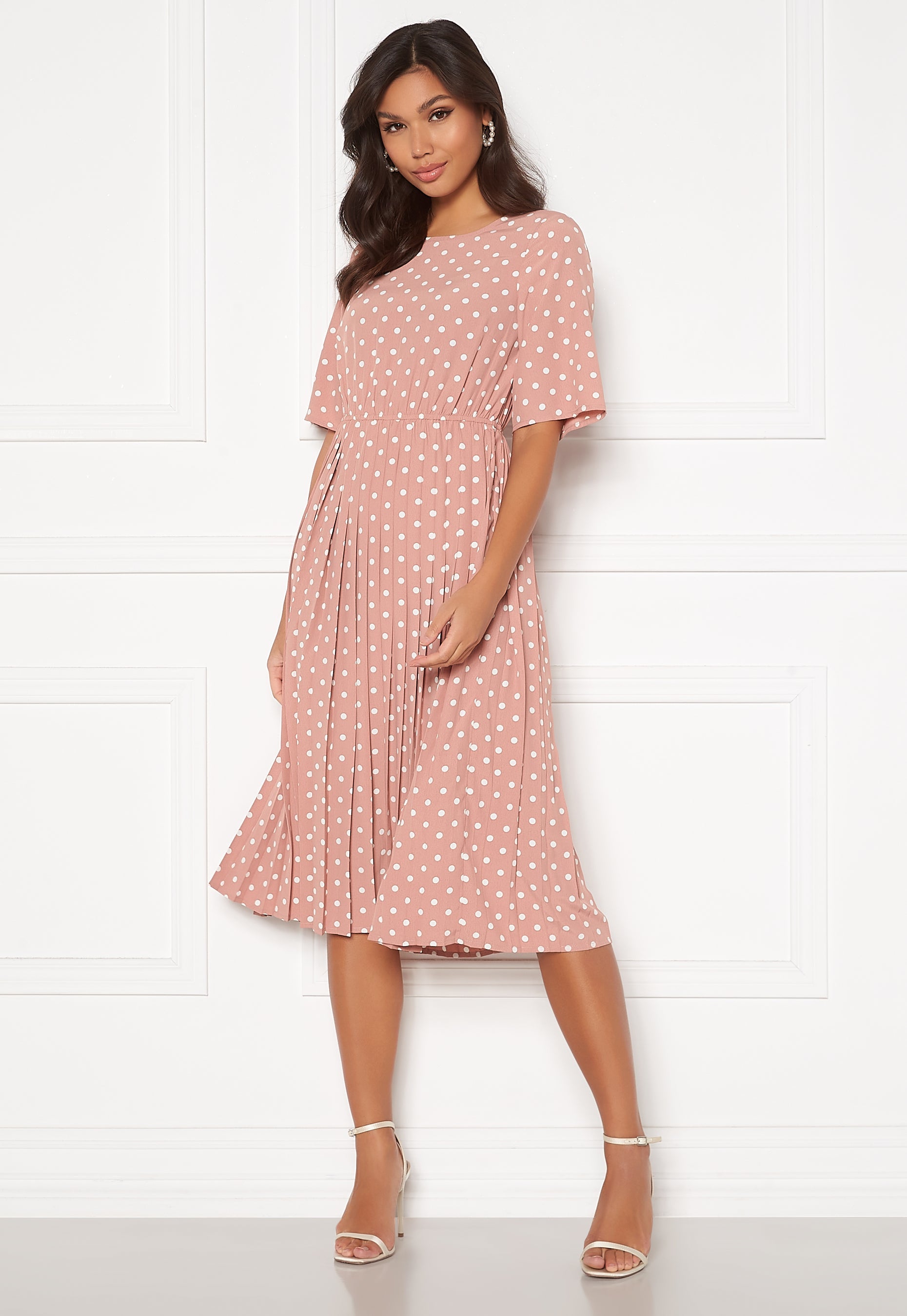 Happy Holly Eloise pleated dress