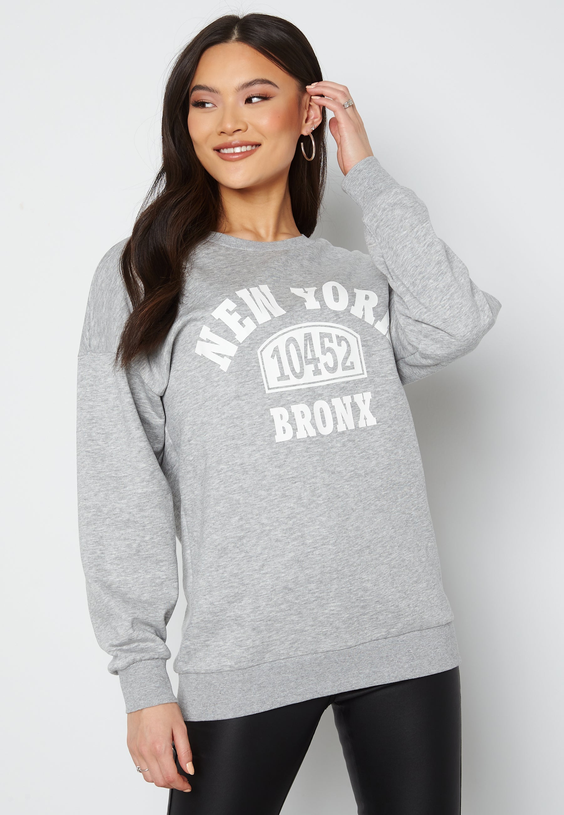 JDY Rana L/S Long Print Sweat