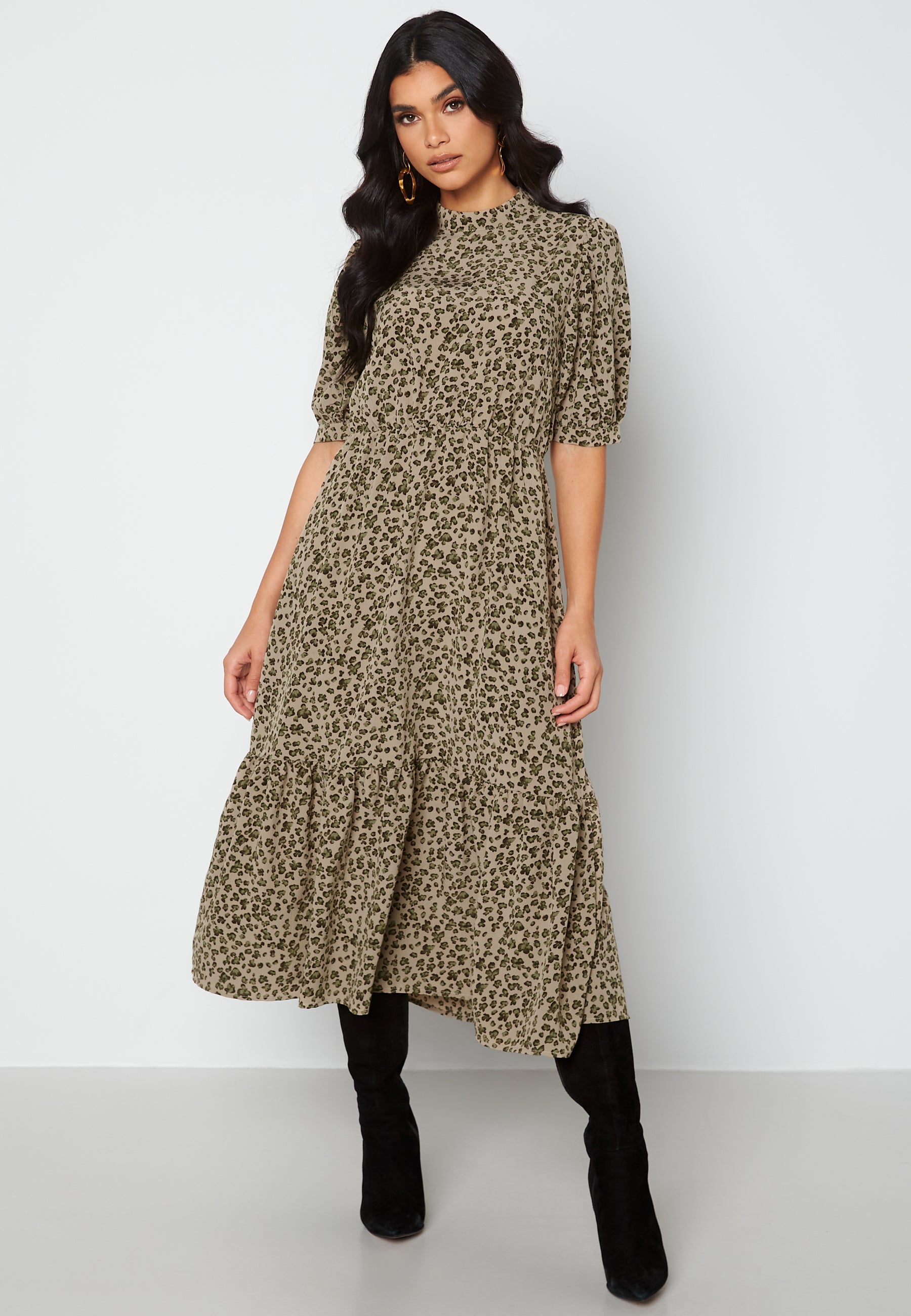 VILA Check 2/4 Dress