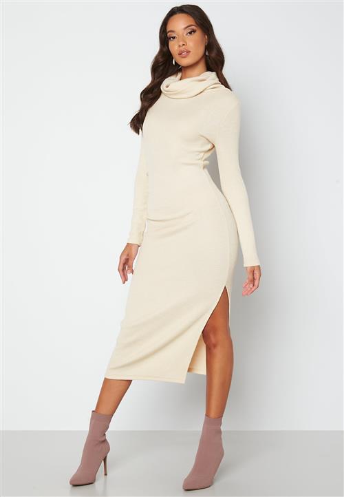 BUBBLEROOM Mellen knitted cowl neck dress