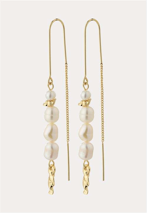 Pilgrim Berthe Pearl Chain Earrings Go