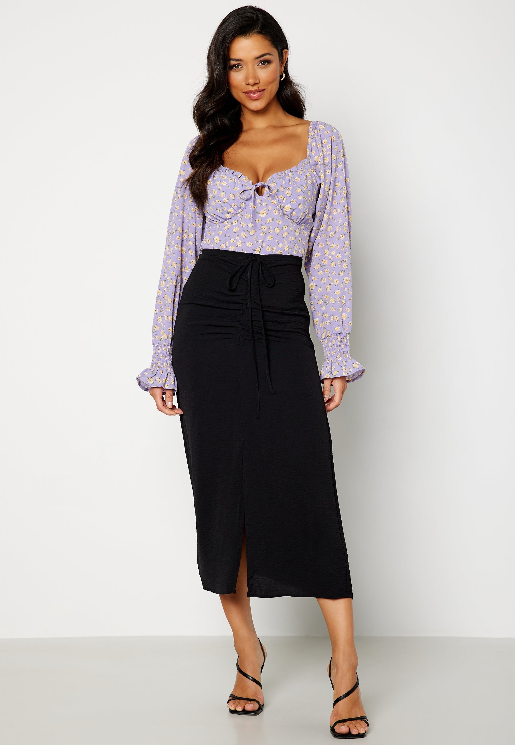 ONLY Mette Mid Calf Skirt