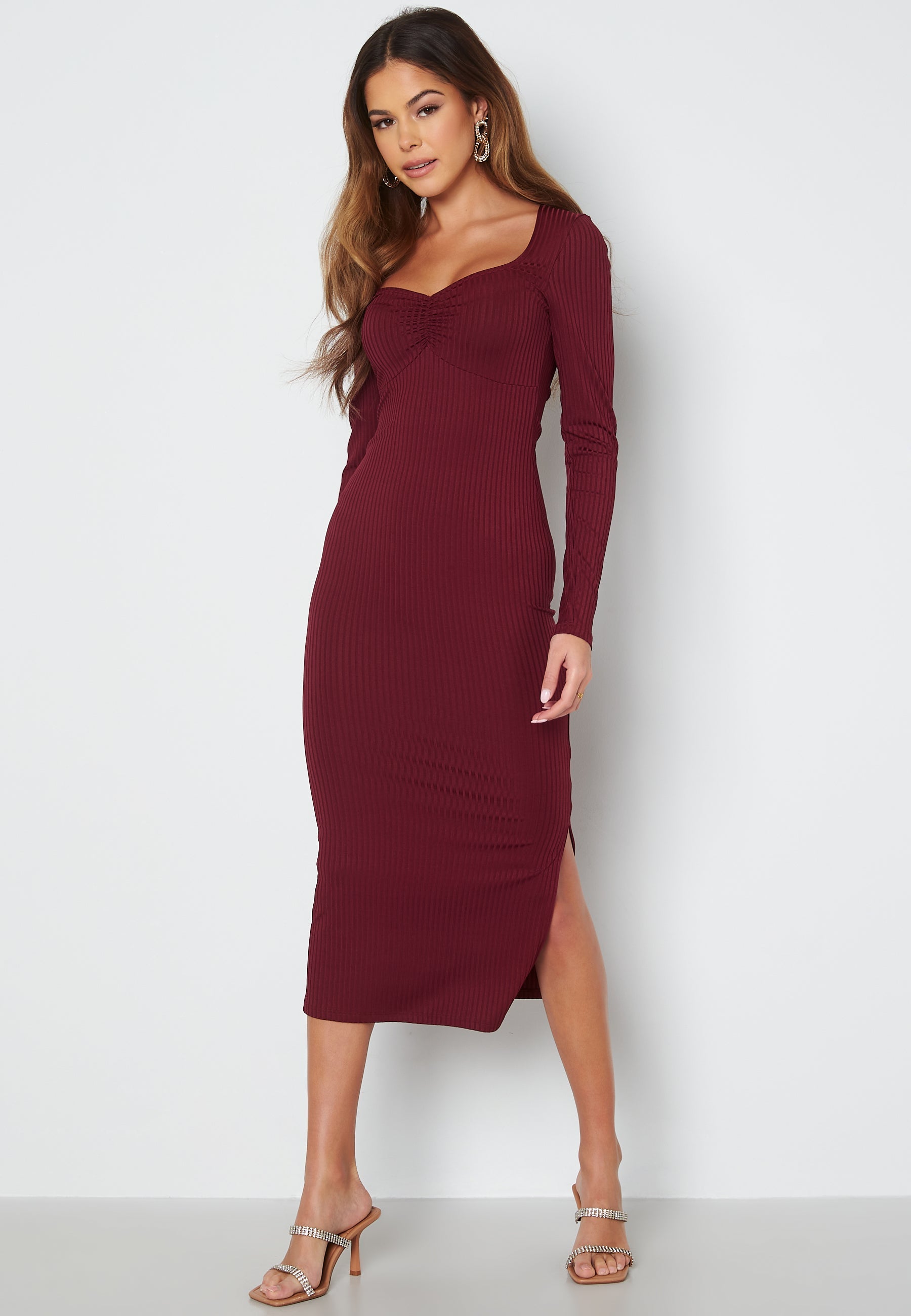BUBBLEROOM Henly rib dress