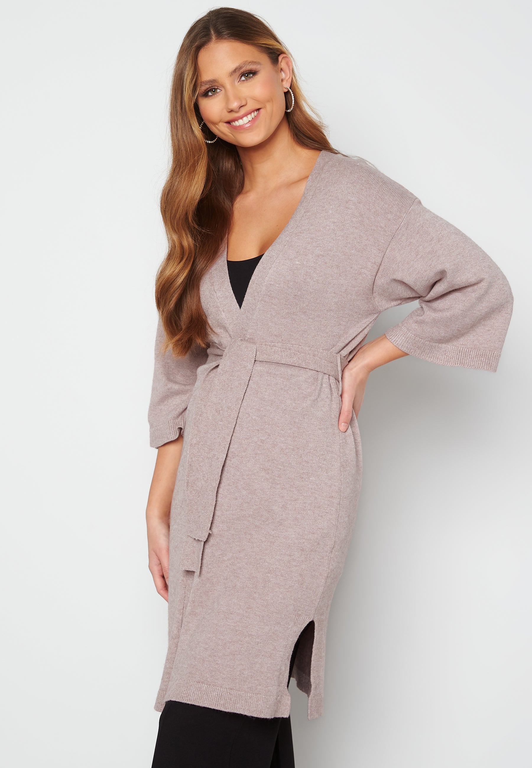 Object Collectors Item Kamera 3/4 Long Knit Cardigan