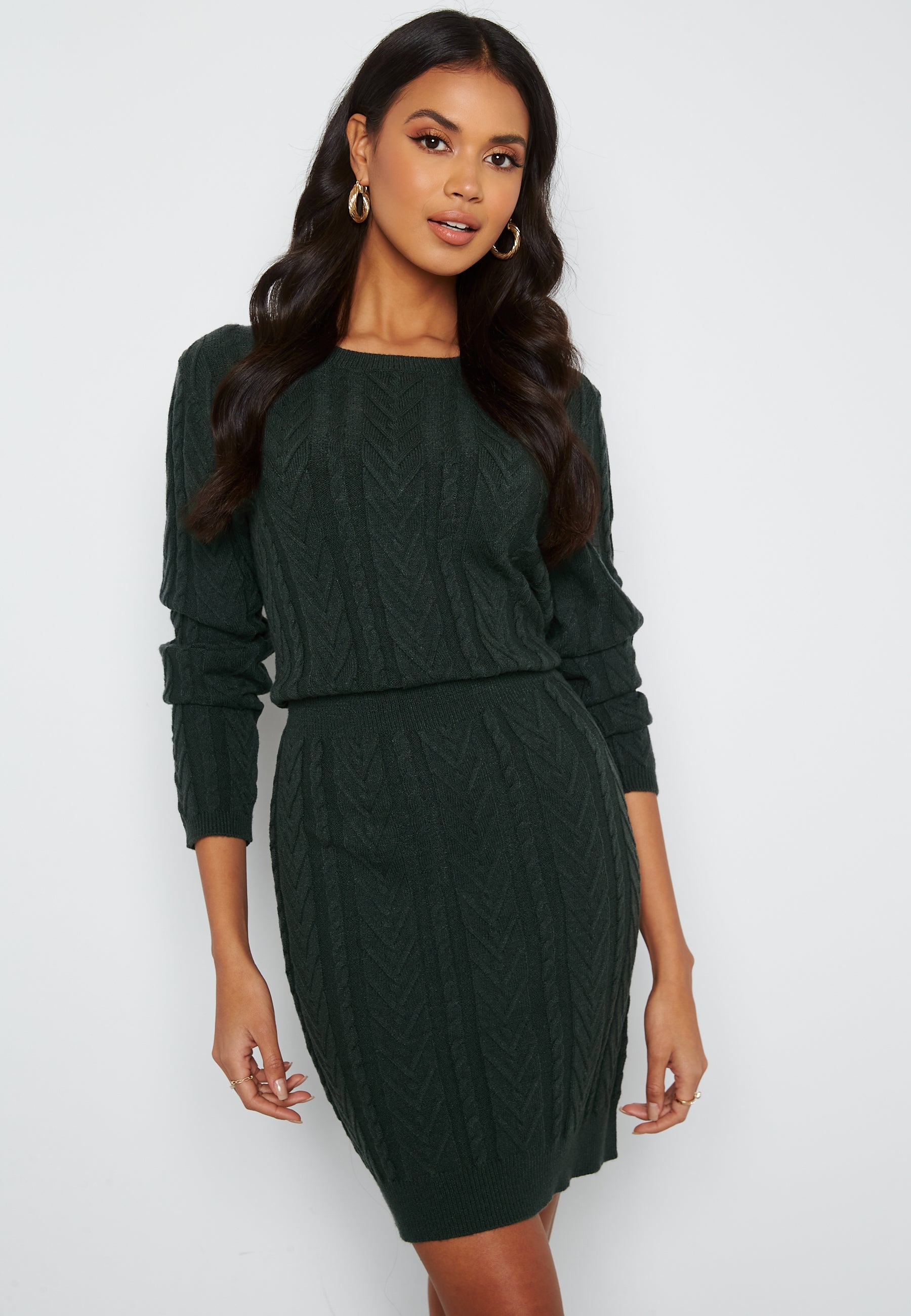 BUBBLEROOM Rishi knitted dress