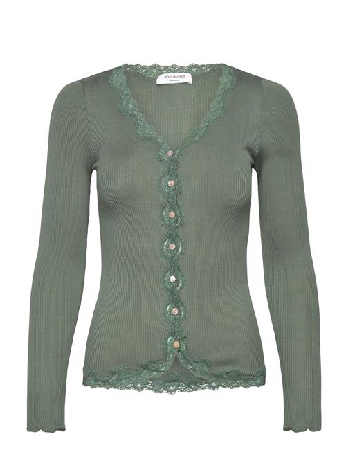 Rosemunde | Rwbabette Silk Ls V-Neck Lace Cardigan | M