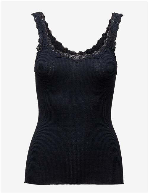 Rosemunde | Rwbabette Silk Sl Deep Back Lace Top | XL