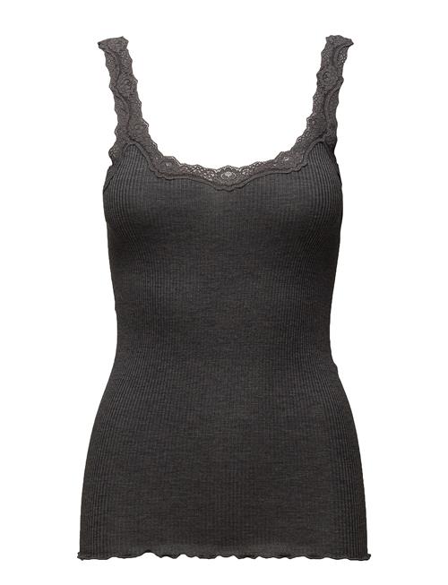 Rosemunde | Silk Top W/ Lace | M