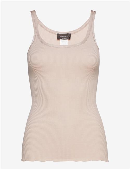 Rosemunde | Rwbelle Silk U-Neck Strap Elastic Top | XS