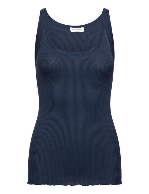 Rosemunde | Rwbelle Silk U-Neck Strap Elastic T | XS