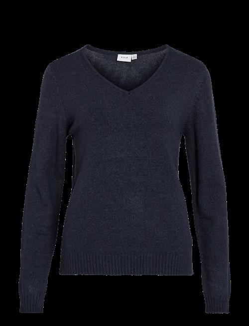 Vila | Viril V-Neck L/S  Knit Top | XXL