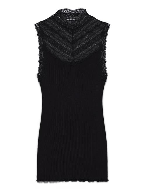 Rosemunde | Rwbenita Silk Sl Turtleneck Lace To | XL