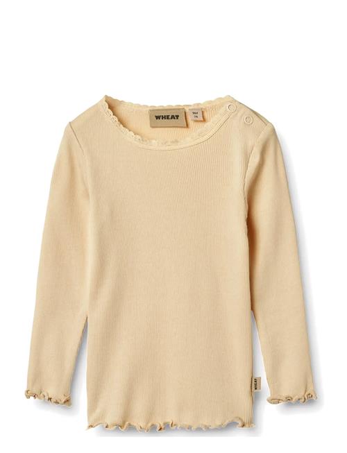Wheat | Rib T-Shirt L/S Reese | 68