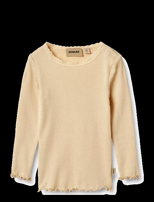 Wheat | Rib T-Shirt L/S Reese | 86