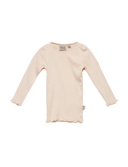 Wheat | Rib T-Shirt L/S Reese | 80