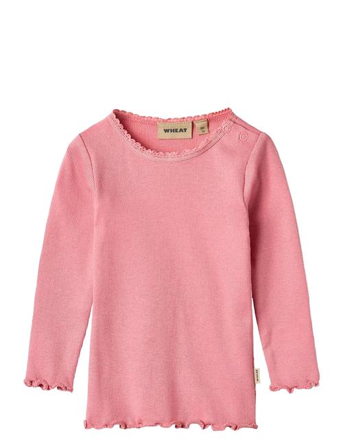 Wheat | Rib T-Shirt L/S Reese | 80