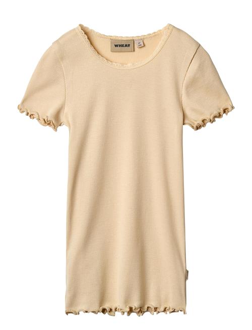 Wheat | Rib T-Shirt S/S Katie | 110