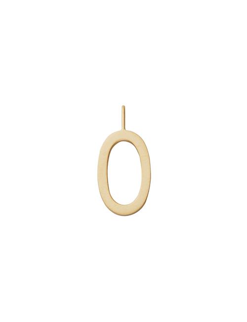 Design Letters | Letter For Initial Necklace A-Z (18K Gold-Plated) | 16 MM