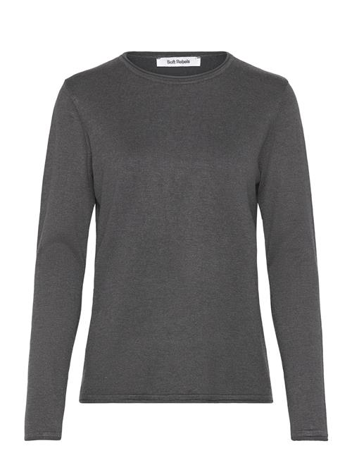 Soft Rebels | Srmarla O-Neck Knit Roll Edge | M