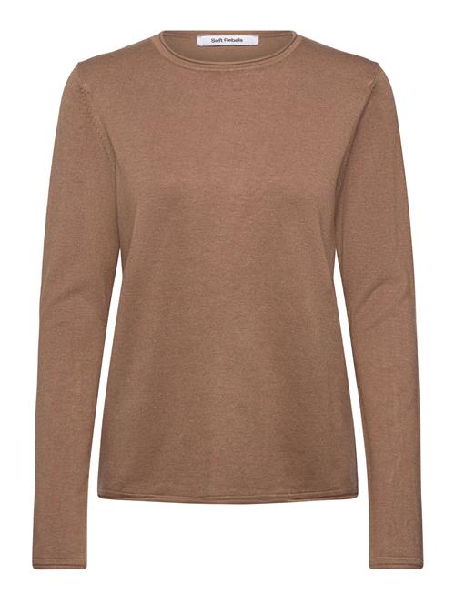 Soft Rebels | Srmarla O-Neck Knit Roll Edge | XS