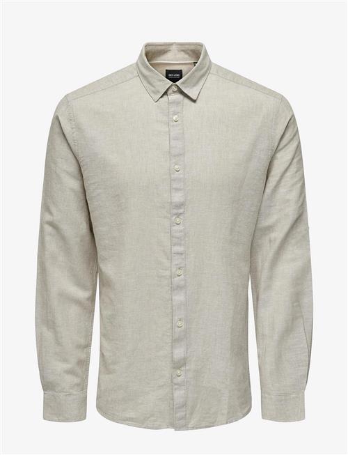 ONLY & SONS | Onscaiden Life Ls Solid Linen Blend Noos | XXL