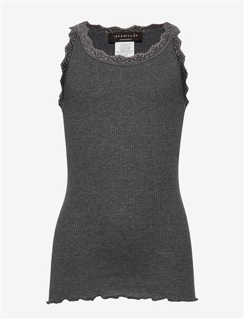 Rosemunde Kids | Beatha Silk Top W/ Lace | 128