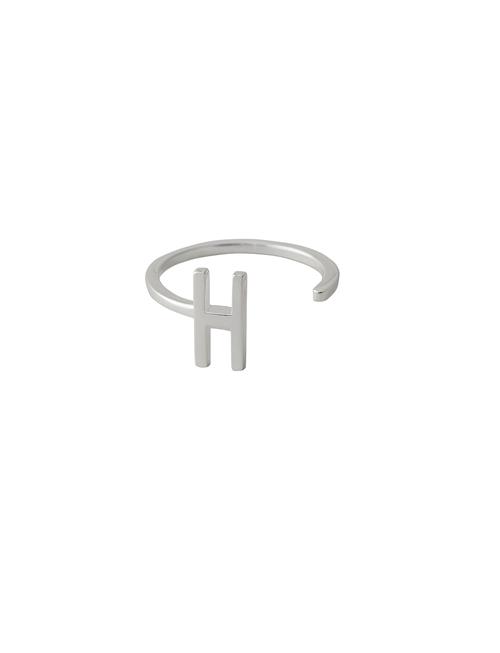Design Letters | Ring A-Z Silver | ONE SIZE